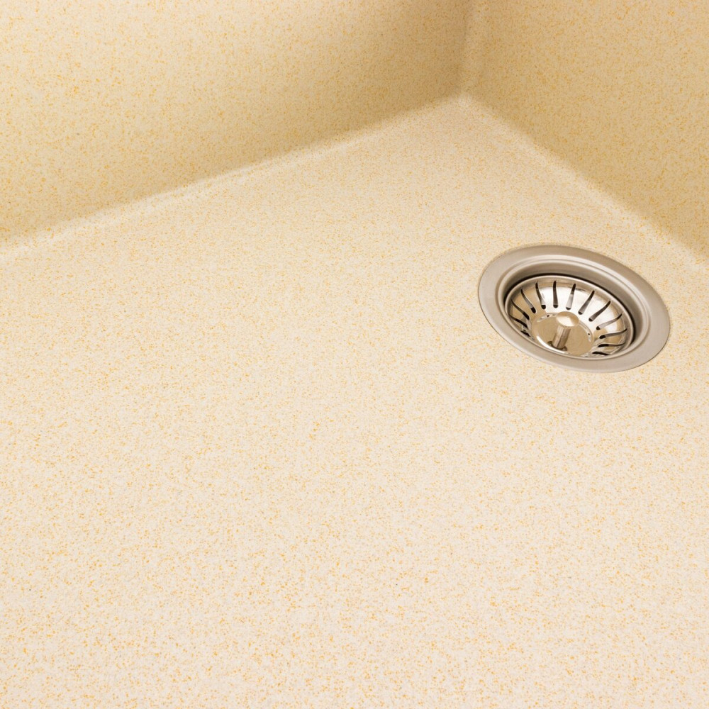 Гранітна мийка для кухні VALESO 8650 DIAMOND матова (пісок) Коломыя - изображение 3