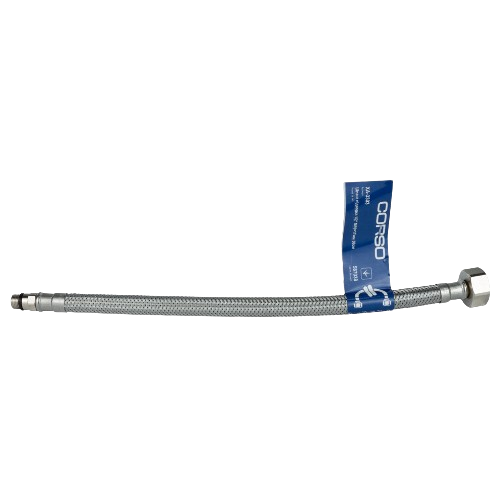 Шланг підводка для води 30см d17мм 1/2