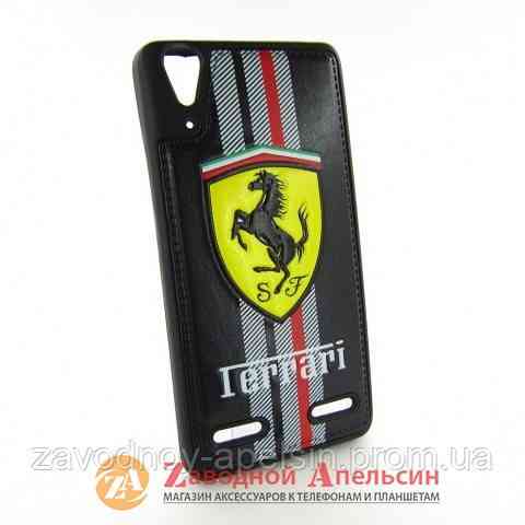 Lenovo A6000 K3 A6010 чохол шкіра Ferrari Одеса