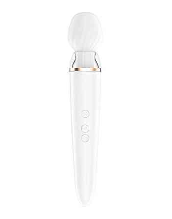 Смарт вібромасажер зі змінною головкою Satisfyer Double Wand-er Sex Aura Київ