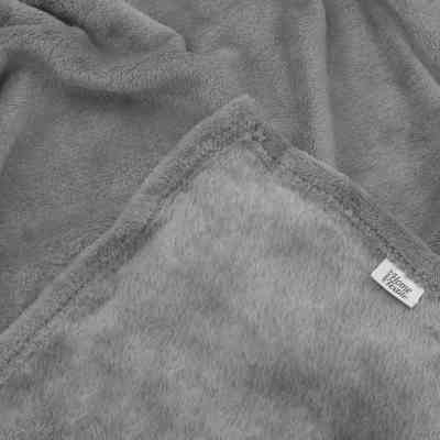 Плед Ardesto Flannel 100% полиэстер, серый светлый 160х200 см (ART0227SB) Винница