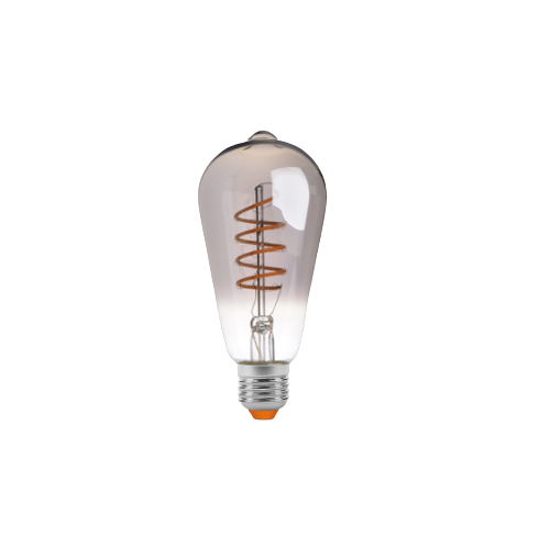 Лампа ST64 4W E27 2100К 220V Filament GD LED Videx Житомир