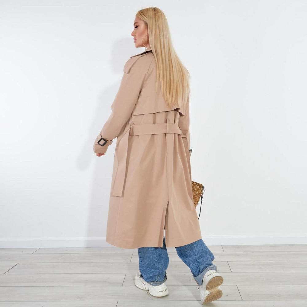 Двобортний класичний тренч (46) Київ - фото 3