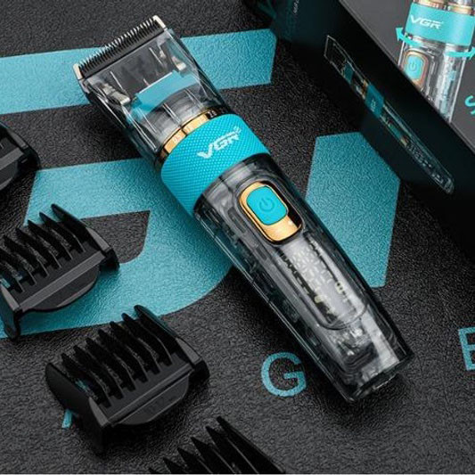 Аккумуляторный универсальный триммер для стрижки VGR V-695, Електромашинка для стрижки TJ-97 Киев - изображение 1