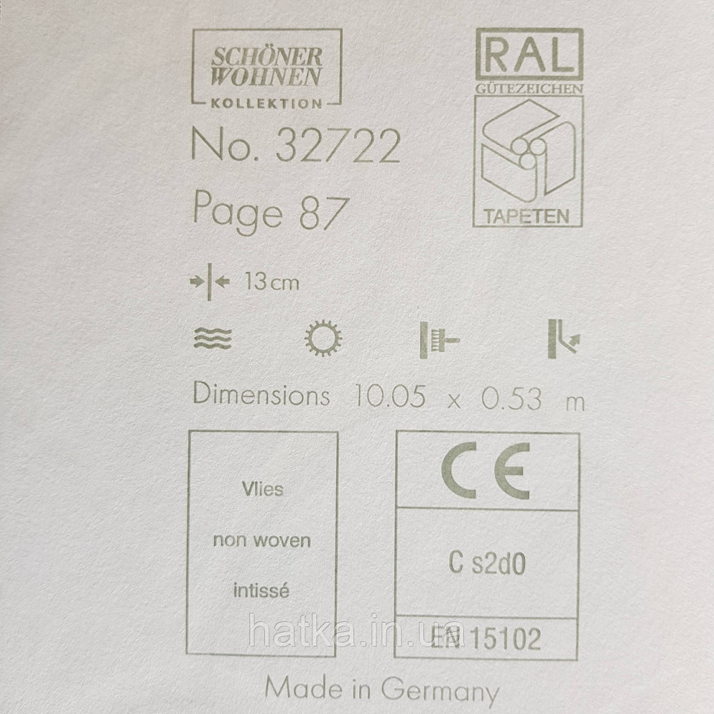 Шпалери вінілові на флізелін Marburg New Spirit Schoner Wohnen геометрія напівкола сріблясті смуги на сірому Київ - фото 4