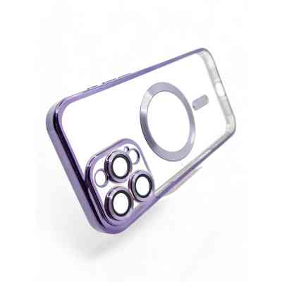 Чохол до мобільного телефона BeCover TPU Chrome Case (MagSafe) для Apple iPhone 16 Pro Purple (712084) Вінниця