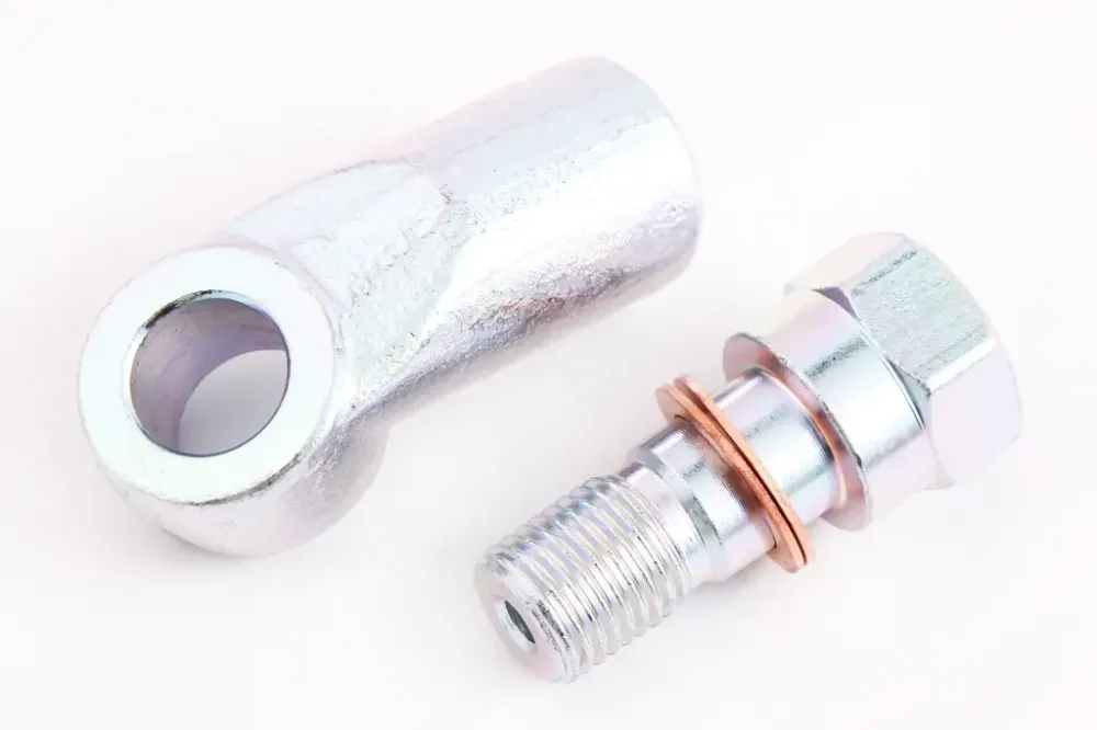 Штуцер датчика тиску масла 2103 в зборі «Flagmus» (штуцер, трійник, 2 шайби) Вінниця - фото 3