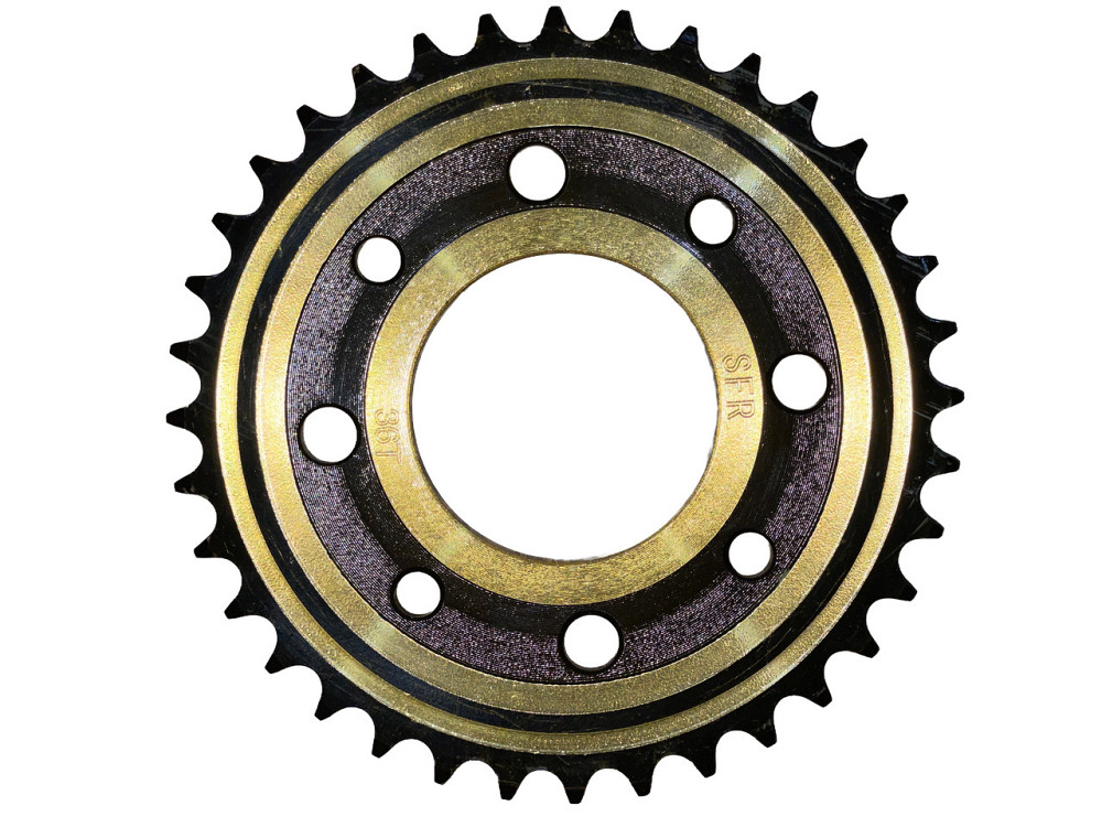 Звезда трансмиссии (задняя) мопед Дельта 428-36T JH 125 SFR Polish GoldBlack ST-4 Мукачево - изображение 1