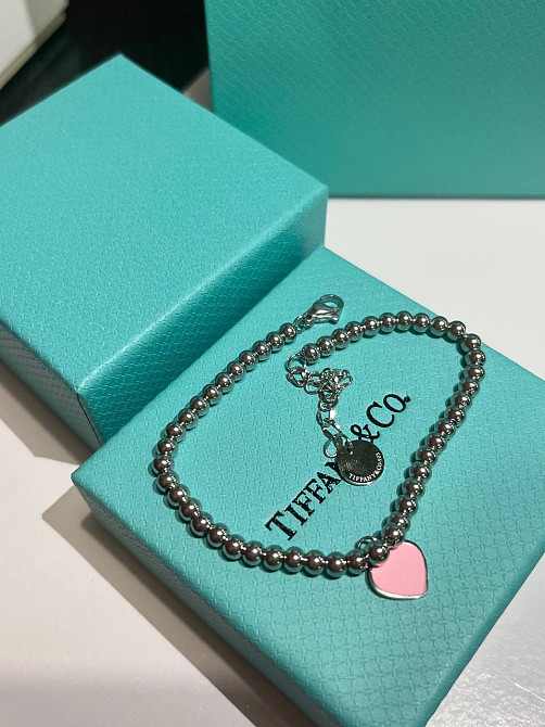 Браслет Тіффані Срiбло 925 покриття Гравірування Tiffany Одеса - фото 1