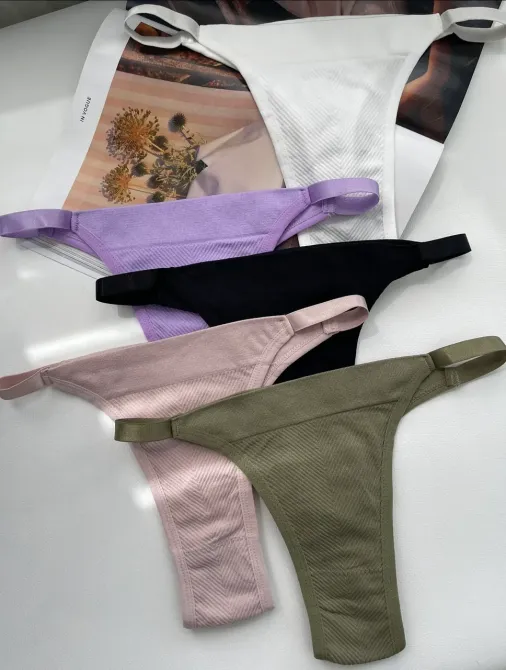 Трусики COMFORT (Чорний колір, М, L розмір) Київ - фото 5