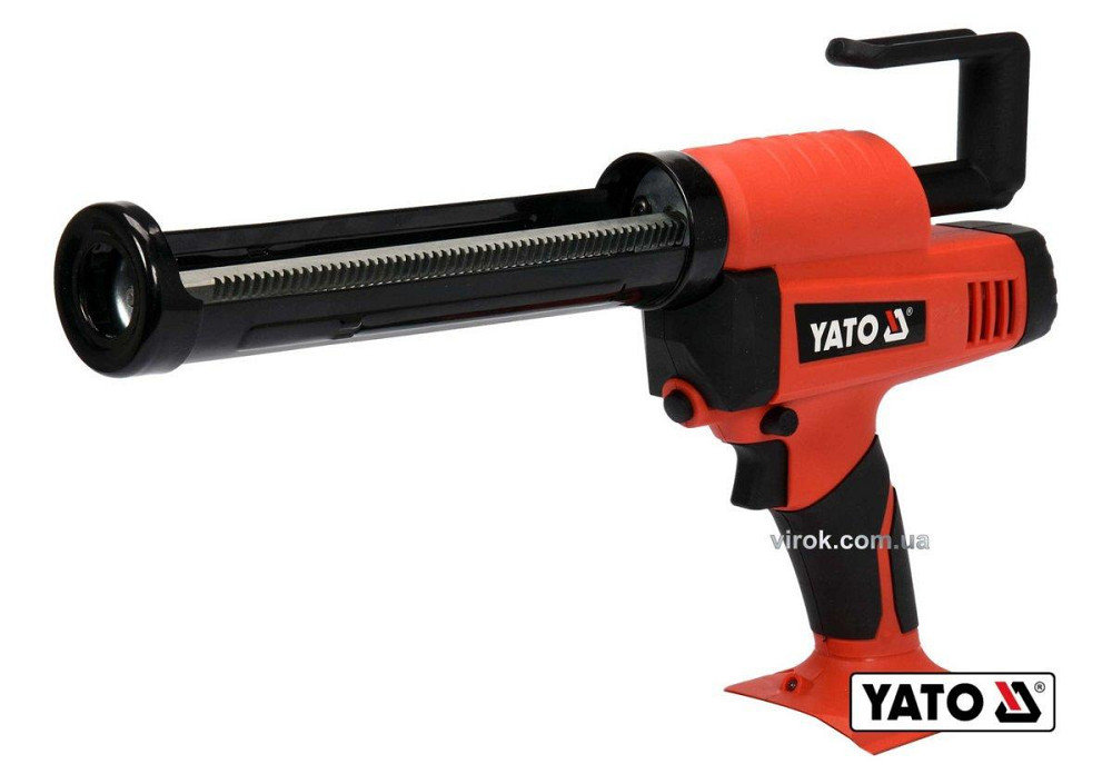 Пістолет для клеїв і герметиків акумул.YATO: Li-Ion 18В,для тюбів l=225мм,0.5-8мм/с(БЕЗ АКУМУЛЯТОРА) Одесса - изображение 1