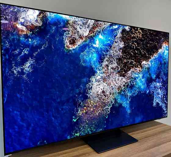 Телевізор Безрамний: 77" (2023) OLED Smart 120Hz. Сабвуфер 4K Samsung 77S90C Київ