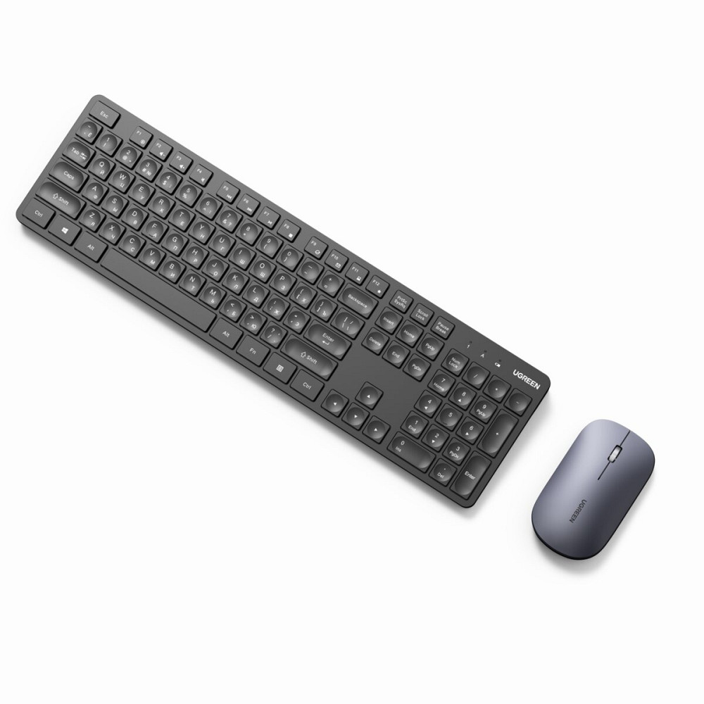 Комплект з  маніпулятора миші та клавіатури UGREEN Wireless Keyboard and Mouse Combo (UGR-15225) Киев - изображение 1