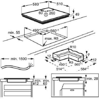 Варочная поверхность Electrolux KIV634I Винница