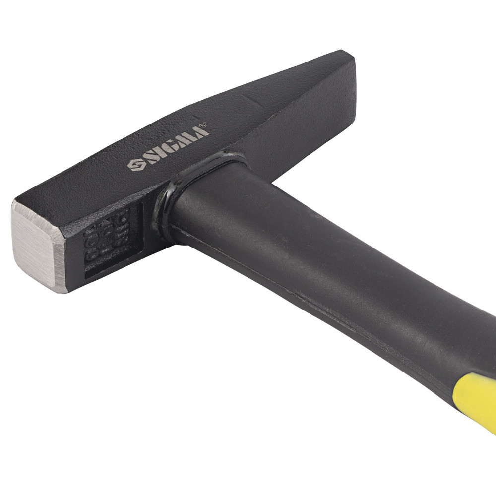 Молоток 100г слесарная фибергласовая ручка SIGMA (4316011) Ровно - изображение 6