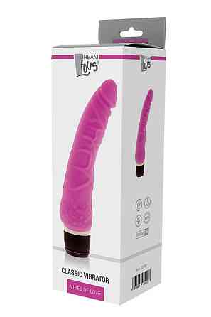 Вибромассажер многоскоростной Dream toys Purrfect Classic, розовый Sex Aura Киев