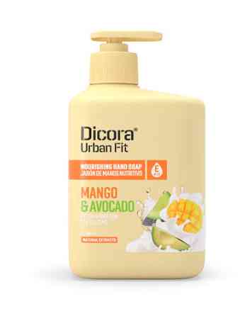 Мило для рук Живильне з вітаміном Е Манго та авокадо Dicora Urban Fit 500 мл Вінниця
