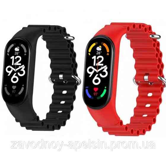 Ремешок универсальный Mi Band 7 6 5 4 3 (Ocean) Одесса