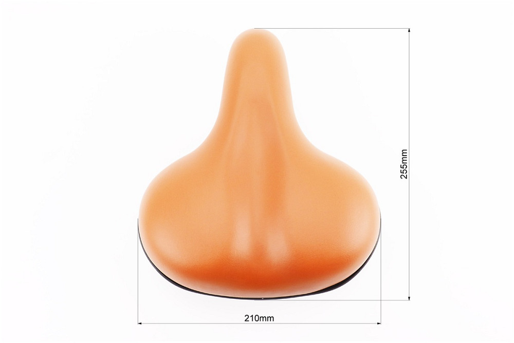 Сидіння ХВЗ 255x210мм, коричневе Київ - фото 3