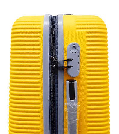 Валіза пластикова MILANO BAG 004 велика жовта Mp00061 Київ - фото 4