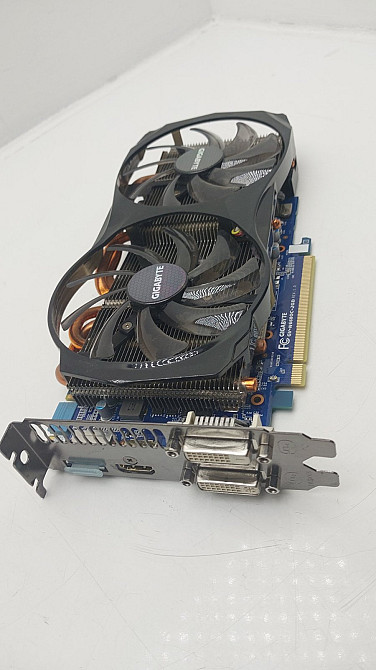 Відеокарта GIGABYTE GV-N660OC-2GD 2GB (товар вживаний) Луцк - изображение 1