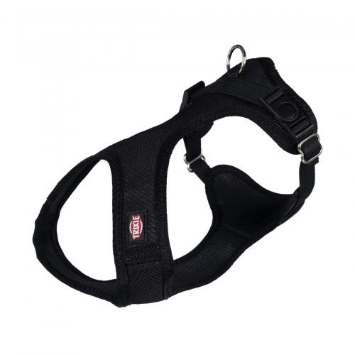 Шлея Trixie для собак Soft м_яка нейлон чорна розмір XS-S 35-45 см/15 мм Київ - фото 1