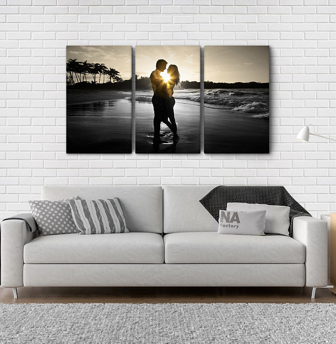Модульная картина Пара на пляже Аrt-231_3А Киев - изображение 2