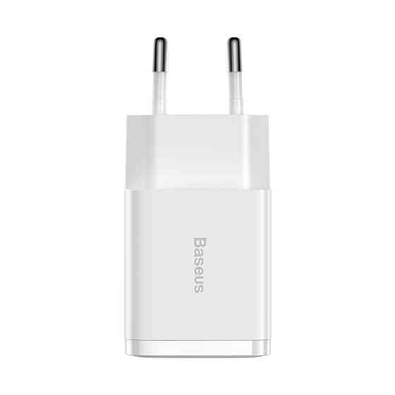 Універсальний зарядний пристрій Baseus Compact Charger 2U 10.5 W CCXJ010202 (Білий) Миколаїв