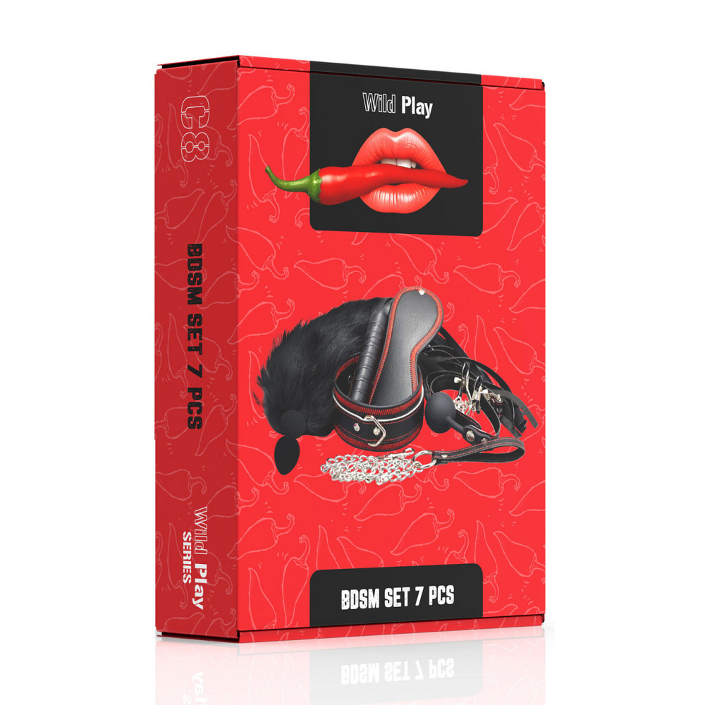 Набір БДСМ - Erospace Wild Play BDSM Set 7 pcs C8 Sex Aura Київ - фото 1