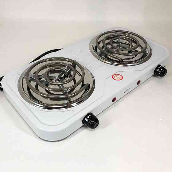 Плита електрична потужна Suntera DP-1915 2000 Вт, Електрична плита з високою потужністю QK-33 Івано-Франківськ
