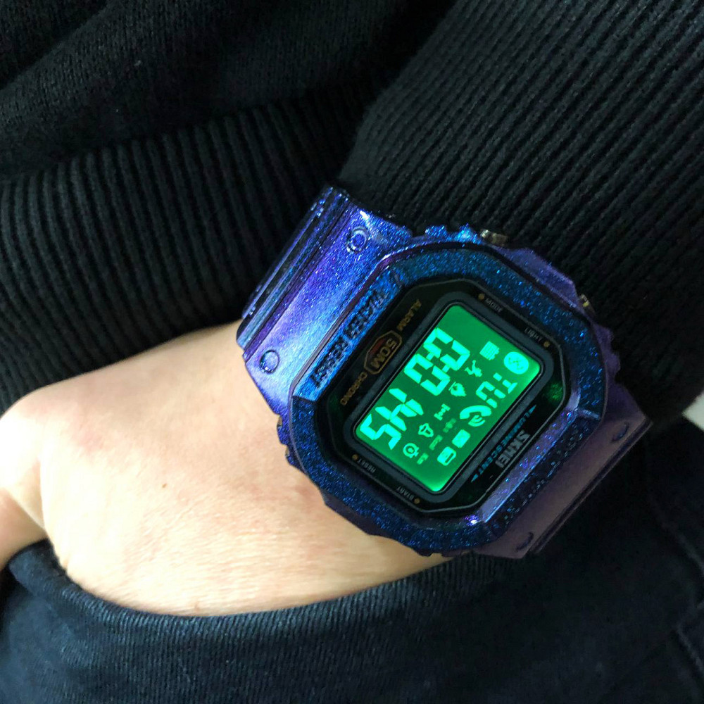 Спортивні годинники чоловічі водонепроникні SKMEI 1629GTPL, Годинники спортивні скмей VL-25 Івано-Франківськ - фото 10