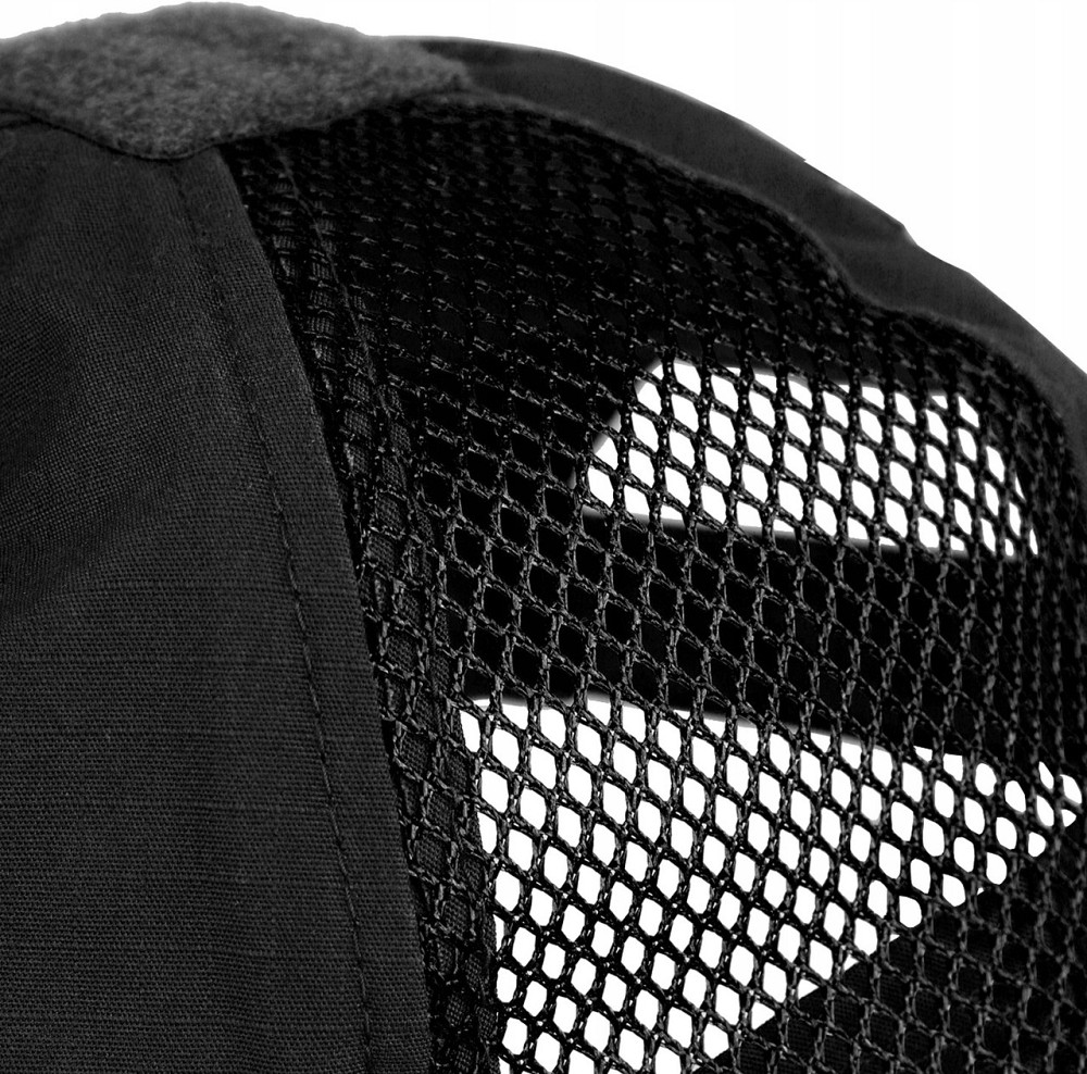 Тактична Бейсболка із сіткою Helikon-Tex "PoliCotton Ripstop" (CZ-BBV-PR-01) Black Нововолинськ - фото 7