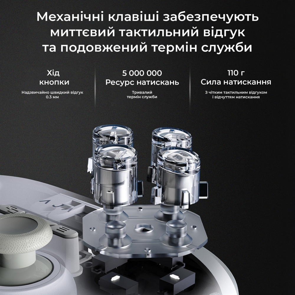 Геймпад Ajazz GP100 RGB White ( 28959 ) Харьков - изображение 11