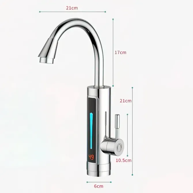 Водонагреватель WATER HEATER RX-011-1 (с LED дисплеем) Киев - изображение 9