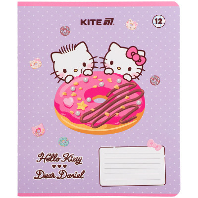 Тетрадь Kite Hello Kitty, 12 листов, клетка (HK25-232-2) Винница - изображение 10