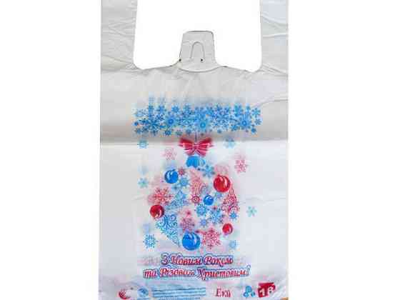 Пакеты Майка п\э (28*49) Н Год 