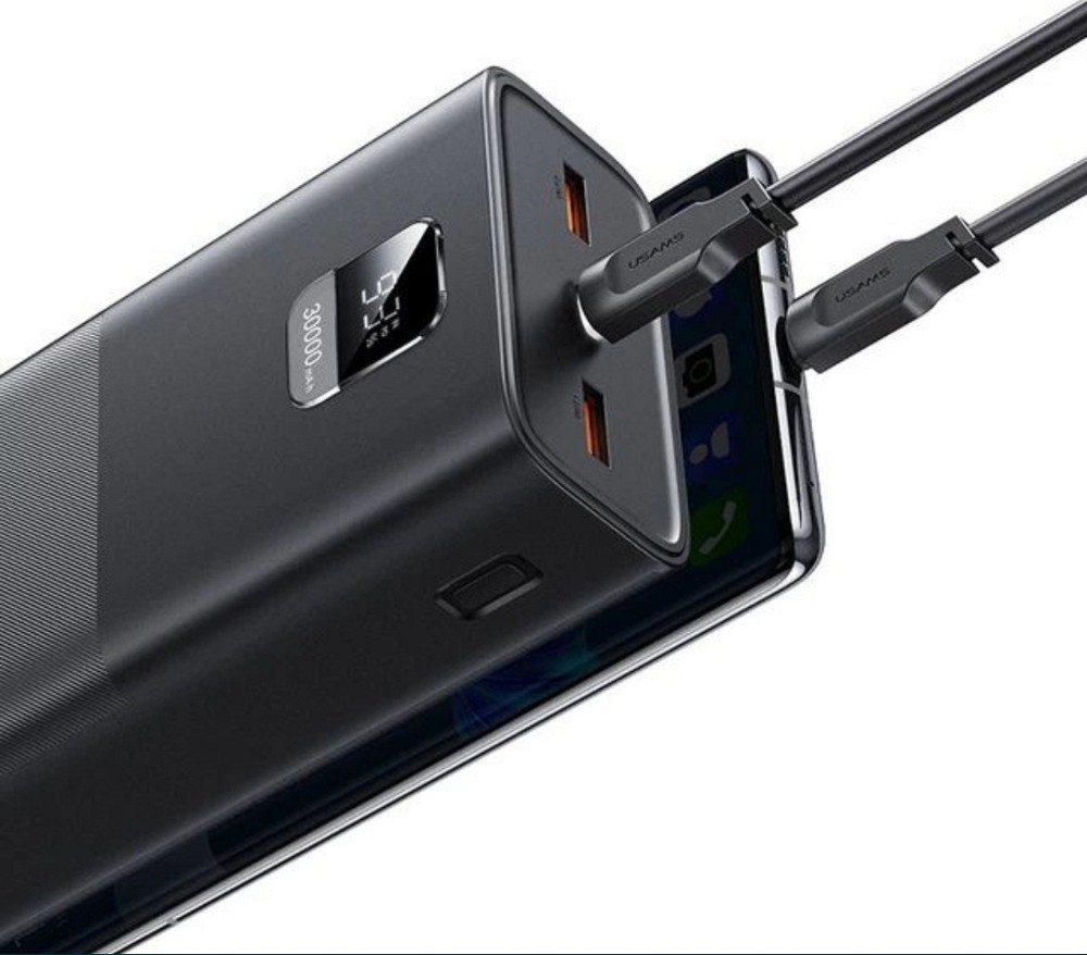 Павербанк Power bank USAMS 30000mAh. 65Вт. Киев - изображение 2