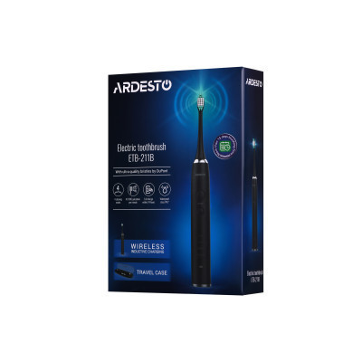 Электрическая зубная щетка Ardesto ETB-211B Винница - изображение 2