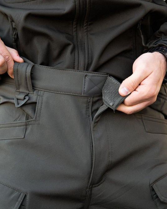 Міські тактичні штани MAXIMUS софтшел light grey ПП7982 Одеса - фото 7