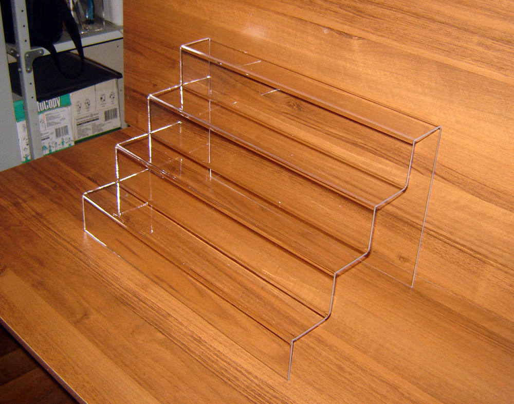 Горка EKOSTAR четырехярусная 500х300х300 акрил 3мм Киев - изображение 5