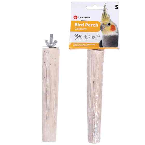 Flamingo Perch Calcium ФЛАМІНГО ЖЕРДОЧКА З КАЛЬЦІЄМ для гігієни дзьоба та кігтів птахів Київ