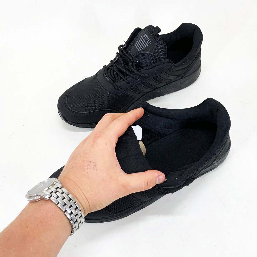 Чоловічі кросівки на зиму водонепроникні термопідкладка, Теплі зимові кросівки чоловічі хутро JD-35 Львів - фото 3