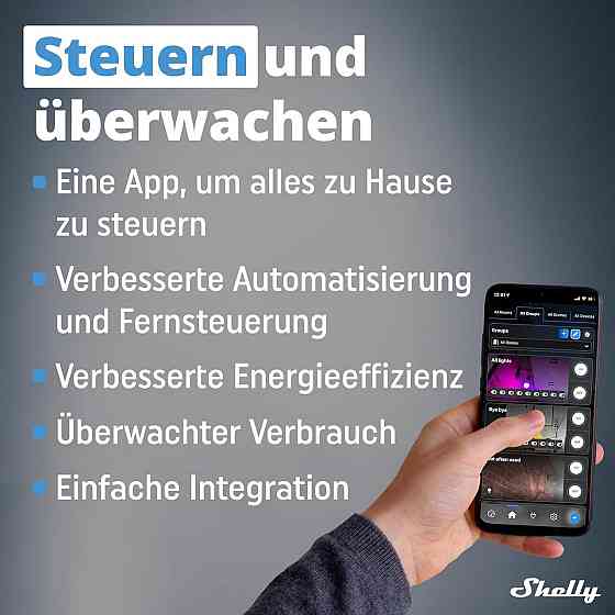 Шлюз Shelly BLU Bluetooth Wi‑Fi USB‑A донгл для домашней автоматизации совместим с Alexa Google Home iOS Киев