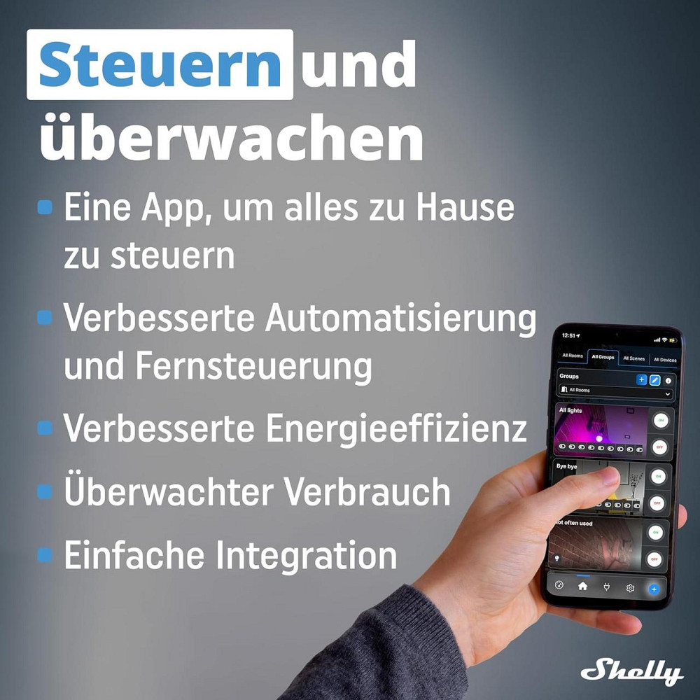 Шлюз Shelly BLU Bluetooth Wi‑Fi USB‑A донгл для автоматизації дому сумісний з Alexa Google Home iOS Android без хабу Київ - фото 3