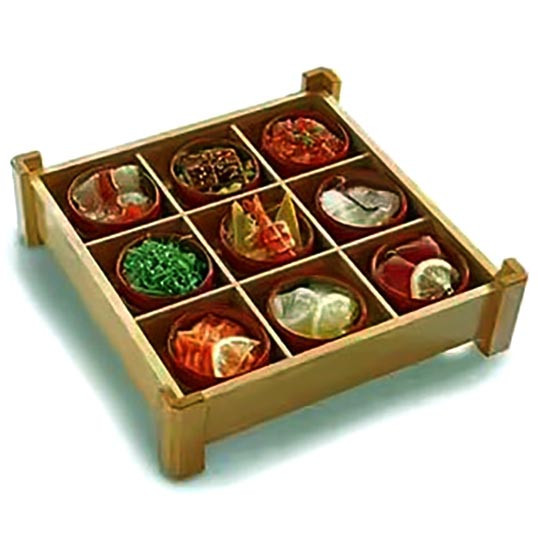 Блюдо для подачі суші "Кафін" сієна Миколаїв - фото 1