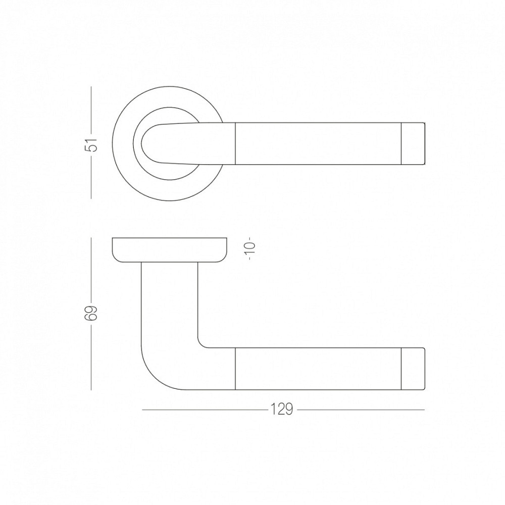 РУЧКА ДЛЯ ДВЕРЕЙ НА РОЗЕТЦІ ALMA Киев - изображение 3