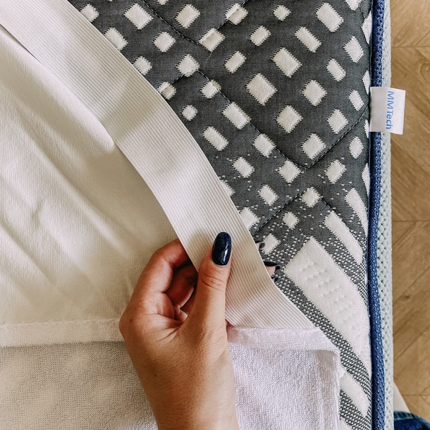 Водонепроникний наматрацник  на резинці , Мікрофібра,Білий,120/200. Київ - фото 5