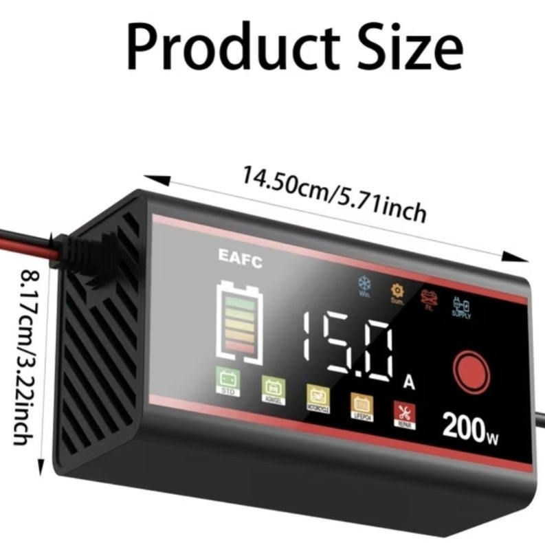 Зарядное устройство 15А. EAFC 12V 15A Харьков - изображение 1