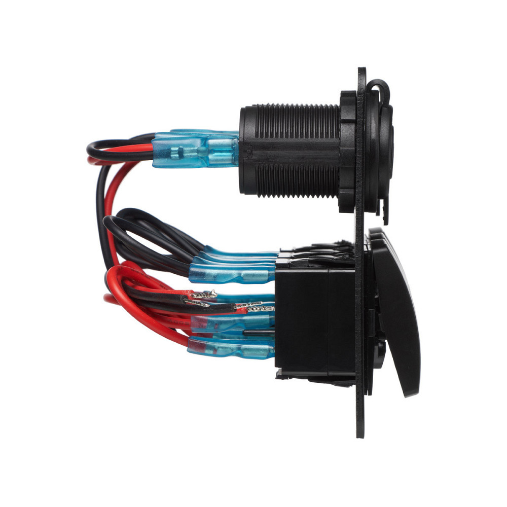 Блок переключателей HeadLight 3+2 синяя подсветка 12V Харьков - изображение 5