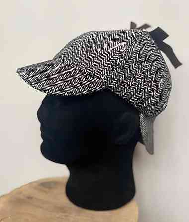 Кепка Шапелье шапка Шерлока Холмса RESTEQ, шляпа охотника за оленями на размер головы 55см Киев